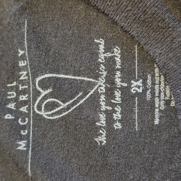Paul McCartney 2016 One On One Concert T-Shirt - Sz. 2X - Picture 3 of 4